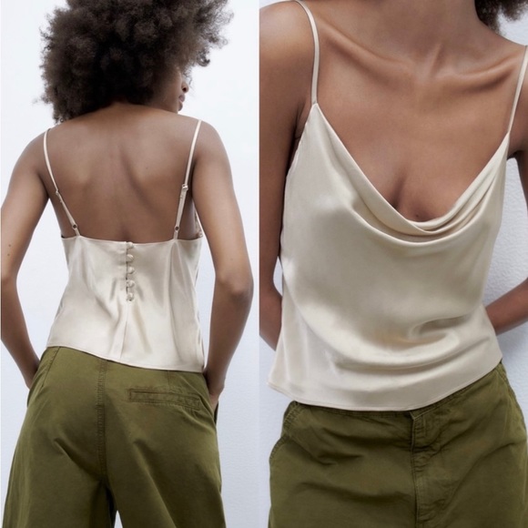 Zara Satin Camisole 🥂 - Picture 8 of 8